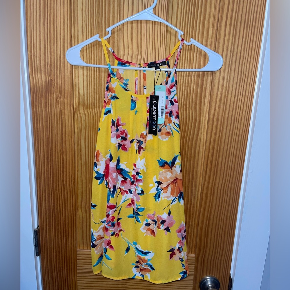 Bright yellow blouse